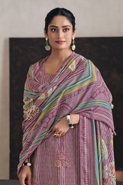 Premium Corduroy Digital Print Casual Salwar Kameez